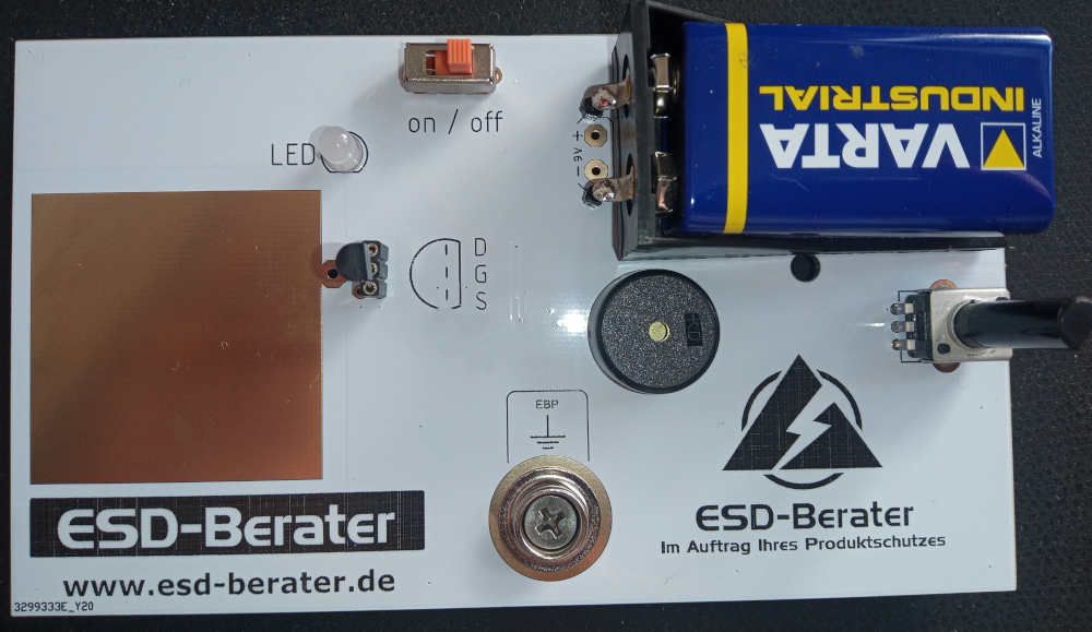 ESD-Trainingsboard